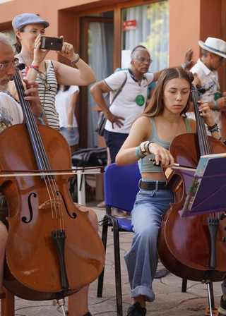 Cours de Violoncelle, Vacances en famille, Cours violon-violoncelle